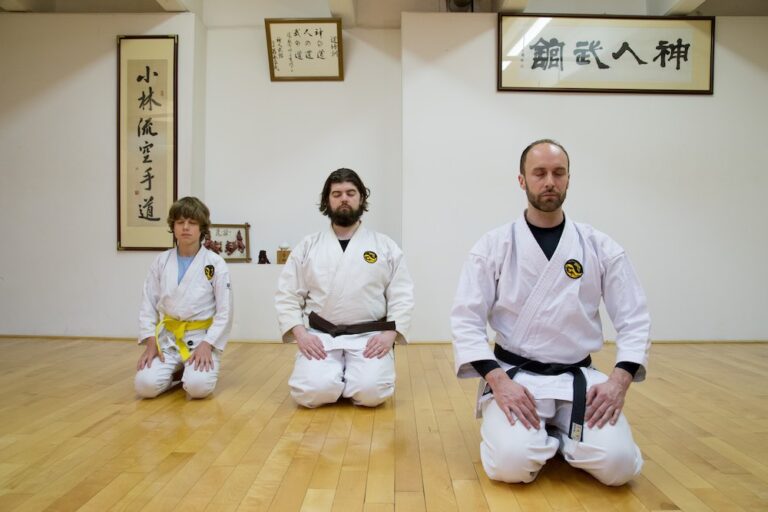 Meditation In Karate Training